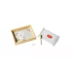 Tiny Love Set ricordo semplice con cornice in legno per impronte mani e piedi del bambino