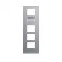 Busch-Jaeger Welcome Placca frontale per modulo video, acciaio inox, 1 modulo (2TMA130160X0028)