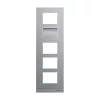Busch-Jaeger Welcome Placca frontale per modulo video, acciaio inox, 1 modulo (2TMA130160X0028)