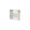 Tiny Love Set ricordo semplice con cornice per impronte mani o piedi del bambino, bianco
