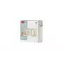 Tiny Love Set ricordo semplice con cornice per impronte mani o piedi del bambino, bianco