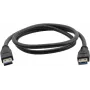 Kramer C-USB3/AA-3 cavo USB 3.0, connettore maschio Type-A a connettore maschio Type-A, 0,9 m, blu 96-0230003