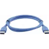 Kramer C-USB3/AA-3 cavo USB 3.0, connettore maschio Type-A a connettore maschio Type-A, 0,9 m, blu 96-0230003