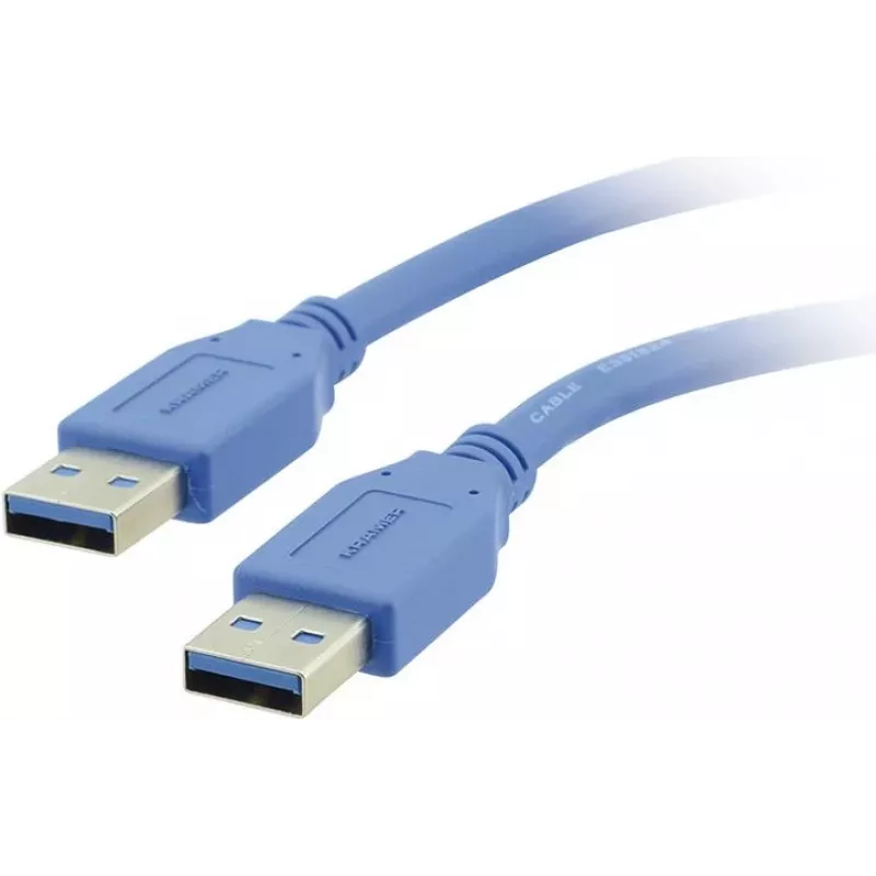 Kramer C-USB3/AA-3 cavo USB 3.0, connettore maschio Type-A a connettore maschio Type-A, 0,9 m, blu 96-0230003