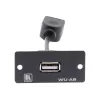 Kramer WU-AB inserto modulare Snap-In USB Type-A femmina a femmina nero 85-0118399