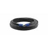 Kramer C-HM/HM/FLAT/ETH-3 cavo HDMI High Speed con Ethernet, 0,91 m, piatto, nero 97-01014003