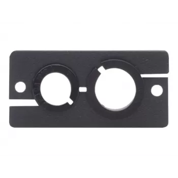 Kramer WCP-21 inserto per placca a parete - passacavo - bianco (85-0003199)