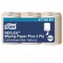 Tork Reflex Advanced M4 rotoli di carta multiuso Centrefeed, 2 veli, naturale, 429 fogli, 6 rotoli 473481