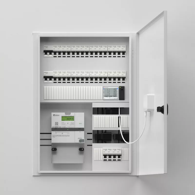 ZAPTEC Sense (Max 60) bundle a 3 fasi con trasformatori di corrente split-core da 600A (ZM000829)