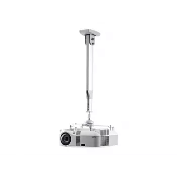 SMS Smart Media Solutions supporto a soffitto per proiettore CL V, 12 kg, argento, alluminio, inclinazione +/-25°, rotazione +/-360°, rotazione +/-360° AE021022