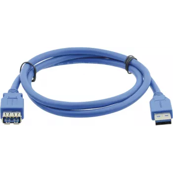 Kramer Electronics cavo di prolunga USB-A connettore maschio a USB-A connettore femmina 3.0 3m nero (96-02310010)