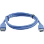 Kramer Electronics cavo di prolunga USB-A connettore maschio a USB-A connettore femmina 3.0 3m nero (96-02310010)