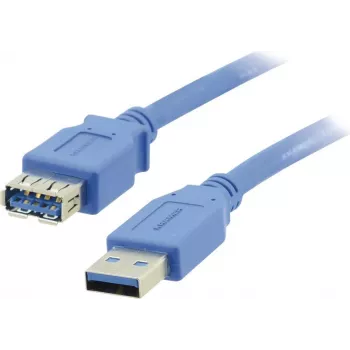 Kramer Electronics cavo di prolunga USB-A connettore maschio a USB-A connettore femmina 3.0 3m nero (96-02310010)
