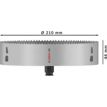 Bosch 2608594422 sega a tazza 210 mm bimetallo