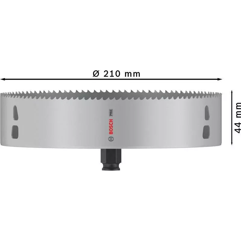 Bosch 2608594422 sega a tazza 210 mm bimetallo