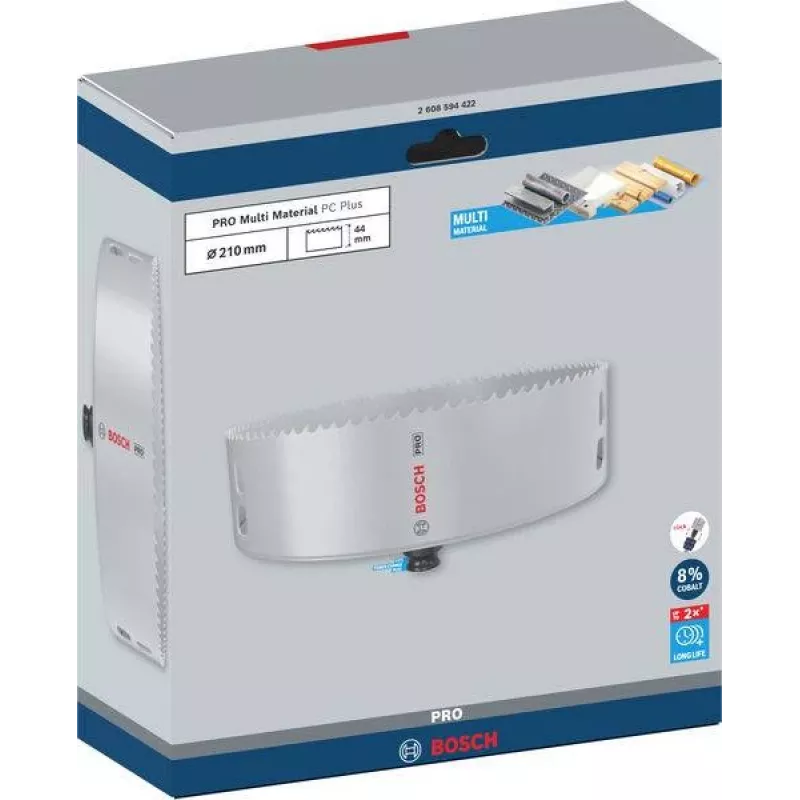 Bosch 2608594422 sega a tazza 210 mm bimetallo