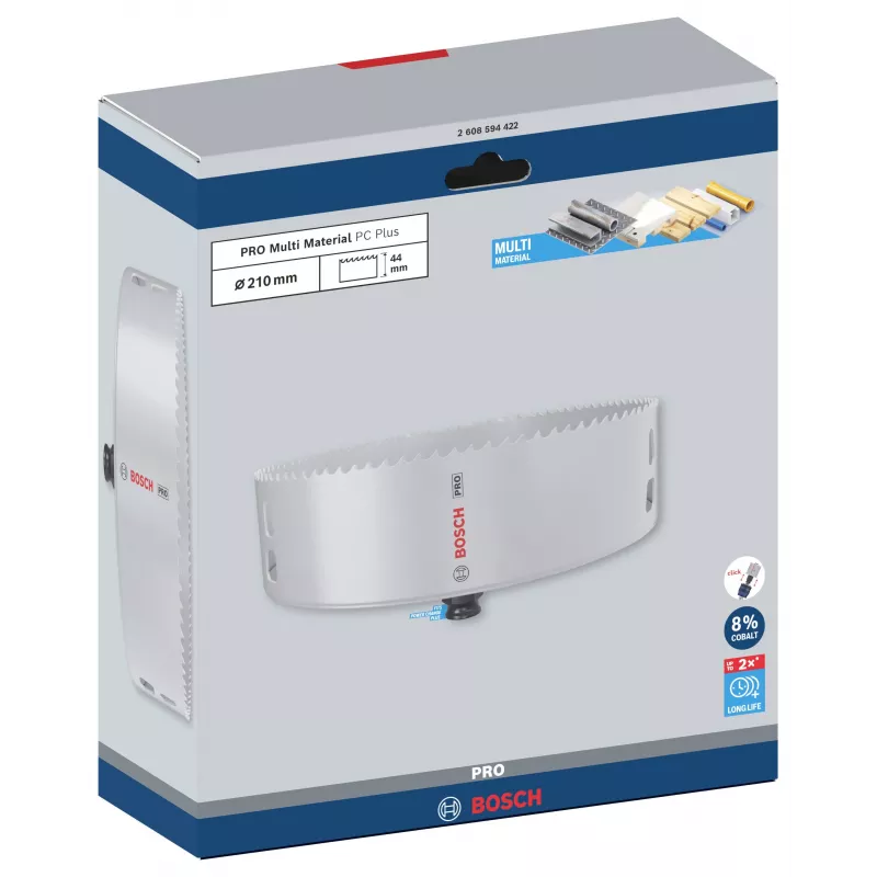 Bosch 2608594422 sega a tazza 210 mm bimetallo