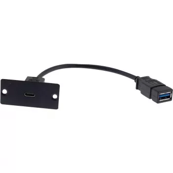 Kramer Electronics WU-CA(B) inserto passacavi USB-C, nero 80-00026499
