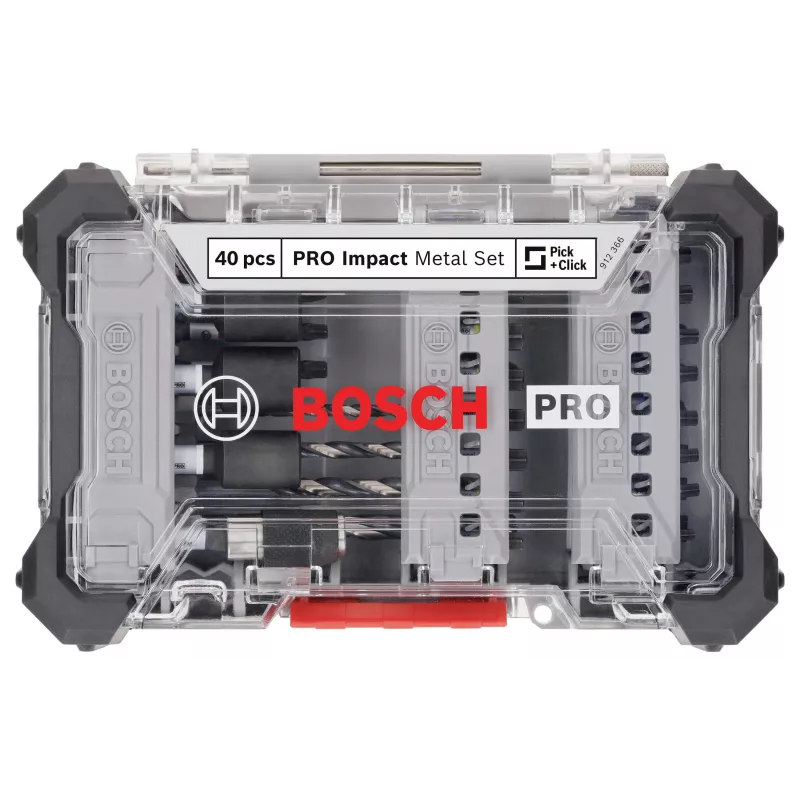 Bosch PRO Impact set 40 pz. punte per avvitatore e punte per metallo (2608521U86)