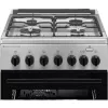 Electrolux LKK560010X 600 Series cucina a gas freestanding con forno elettrico, nero, 50 cm
