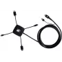 Kramer K-SPIDER Cavo adattatore per presentazioni multi-formato - HDMI/DisplayPort/Mini DisplayPort/USB-C su HDMI/USB - 3,05 m - 4K attivo 91-00015599