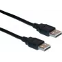 Kramer Electronics Cavo USB 2.0 da 4,6 m Type-A maschio a Type-A maschio, nero (96-0212015)