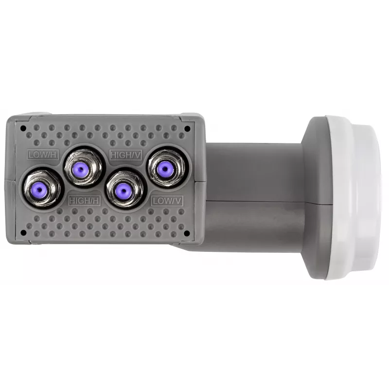 AXING SCO 4-10 LNB quattro, feedhorn 40 mm, 4 uscite, UHD/3D Ready SCO00410