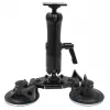 Brodit Supporto a doppia ventosa con piastra base AMPS, portata 3 kg 217124