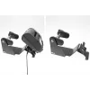 Brodit Supporto per stampante con funzione rotolo etichette per Zebra Alpha 30L/40L, VESA75, AMPS, MultiMoveClip, Power Block 217034