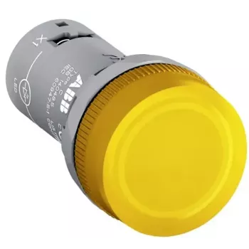 ABB CL2-502Y Spia luminosa LED gialla 24V AC/DC, 22mm 1SFA619403R5023