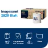 Tork Premium M2 Rotoli di carta per pulizia centrefeed bianca, 1 velo, 471 fogli, 6 rotoli (130034)