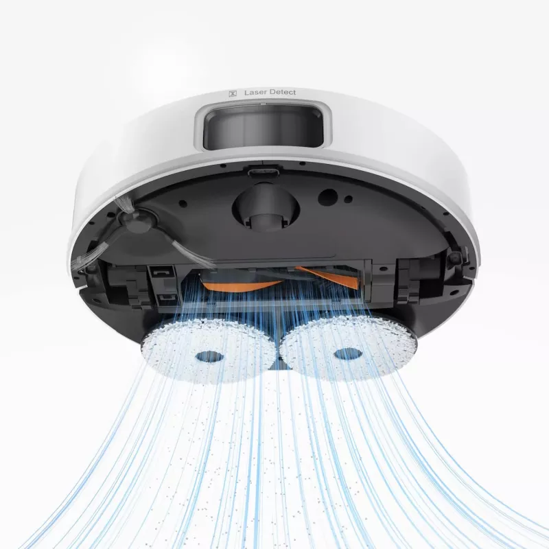 JONR T5 Pro Gen2 Robot aspirapolvere con funzione lavapavimenti, bianco