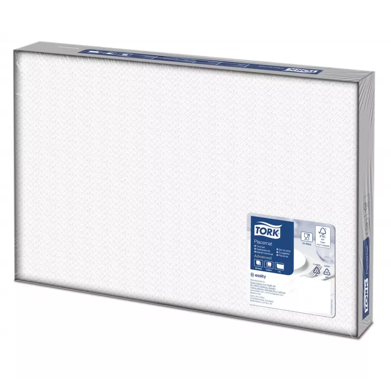 Tork Advanced Tovagliette bianche 27 x 42 cm, 500 pezzi (474539)