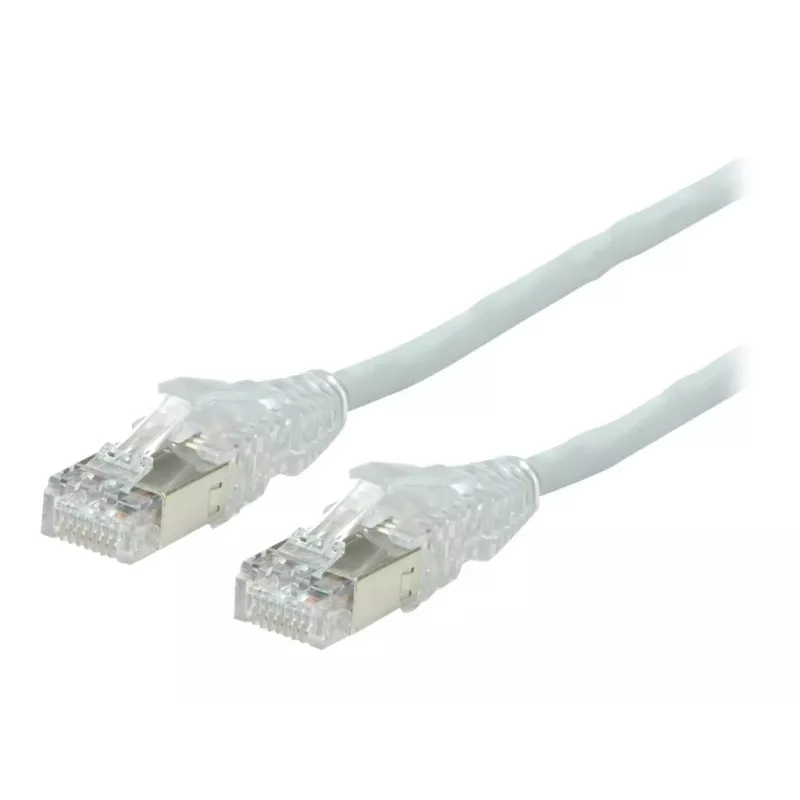 DÄTWYLER Cavo patch in rame Cat.5e S/UTP, guaina PVC, connettori AMP v2, nero, 1,0 m 21.15.7031