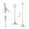 ULANZI MT-44 M MagSafe stativo selfie stick con telecomando Bluetooth, 149 cm, bianco