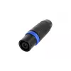 Neutrik NLT4MXX-BAG connettore maschio speakON a 4 poli per cavo altoparlante, nero