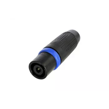Neutrik NLT4MXX-BAG connettore maschio speakON a 4 poli per cavo altoparlante, nero