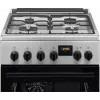 Electrolux LKK540232X cucina a gas freestanding 50 cm con forno elettrico, acciaio inox