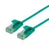 ROLINE RM Cavo patch UTP Cat.6A/Class EA SLIM verde 0,15m 21.45.3430