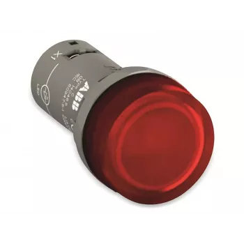 ABB CL2-502R Spia luminosa, Rosso, 24V AC/DC, LED, 22mm 1SFA619403R5021