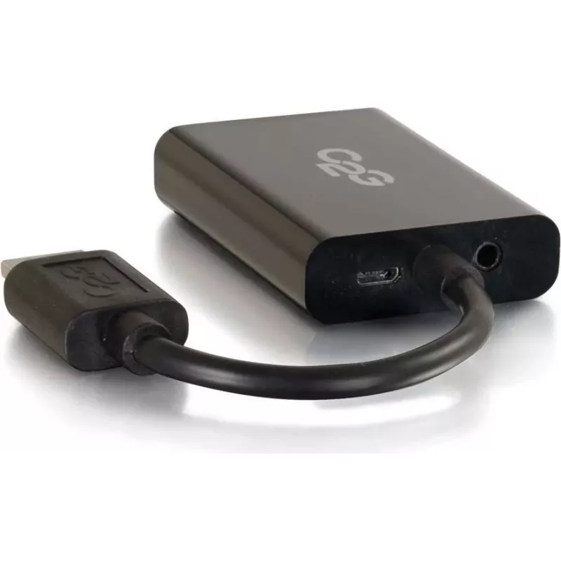 C2G dongle HDMI a VGA con alimentazione e audio 3,5 mm 80501