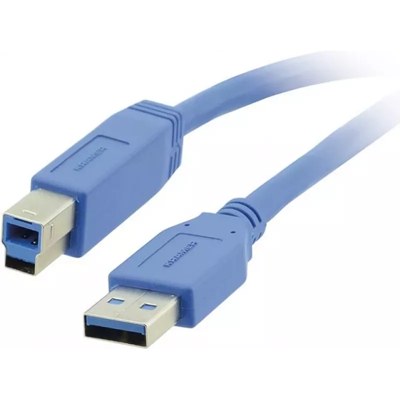Kramer C-USB3/AB-6 cavo USB 3.0, connettore USB-A maschio su connettore USB-B maschio, 1,83 m, blu 96-0235006