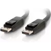 C2G cavo DisplayPort 10,0 m con blocco, connettore-connettore, 4K 60Hz, nero 84405