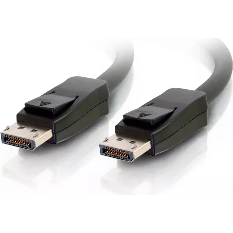 C2G cavo DisplayPort 10,0 m con blocco, connettore-connettore, 4K 60Hz, nero 84405