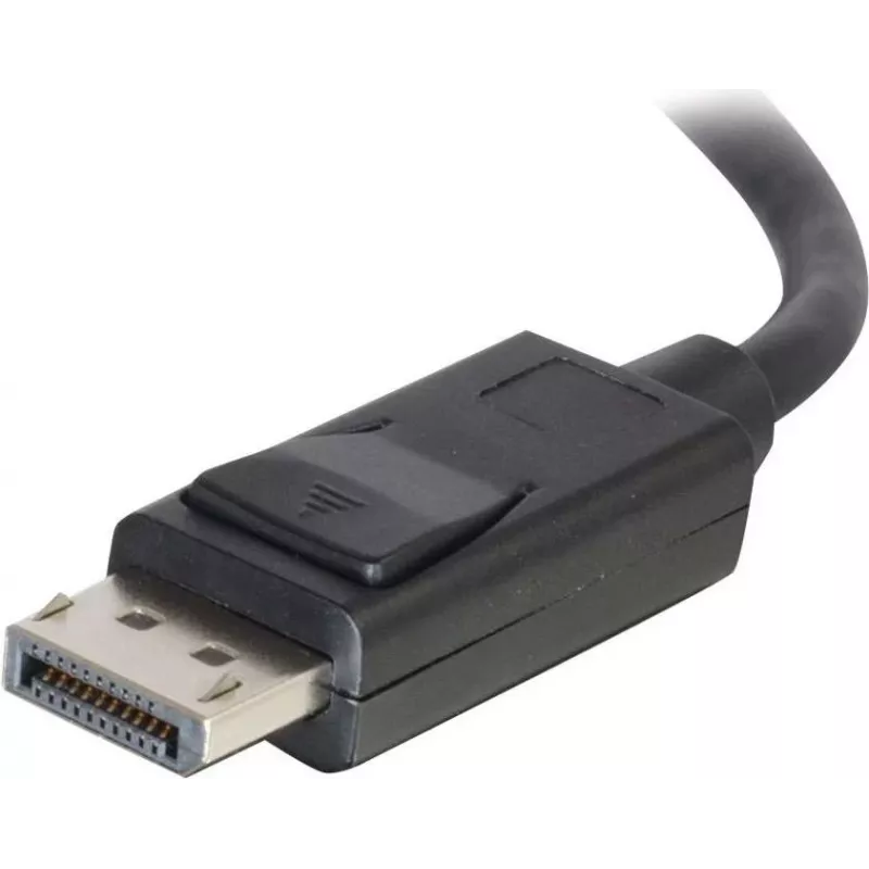 C2G cavo DisplayPort 10,0 m con blocco, connettore-connettore, 4K 60Hz, nero 84405
