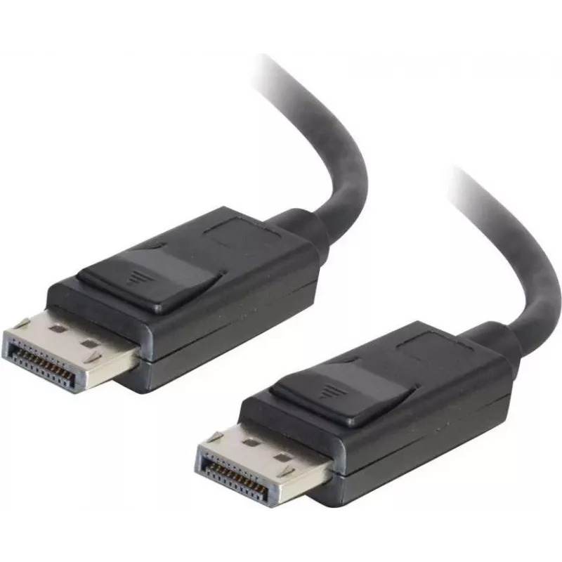 C2G cavo DisplayPort 10,0 m con blocco, connettore-connettore, 4K 60Hz, nero 84405