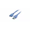 Kramer C-USB3/MICROB cavo USB 3.2 Gen 1, USB-A a Micro-USB B, 1,8 m, blu 96-02356006