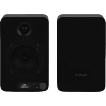 Pure Acoustics Pure Classic Active sistema radio nero EU/UK DAB/DAB+/FM con Bluetooth e telecomando (254590)