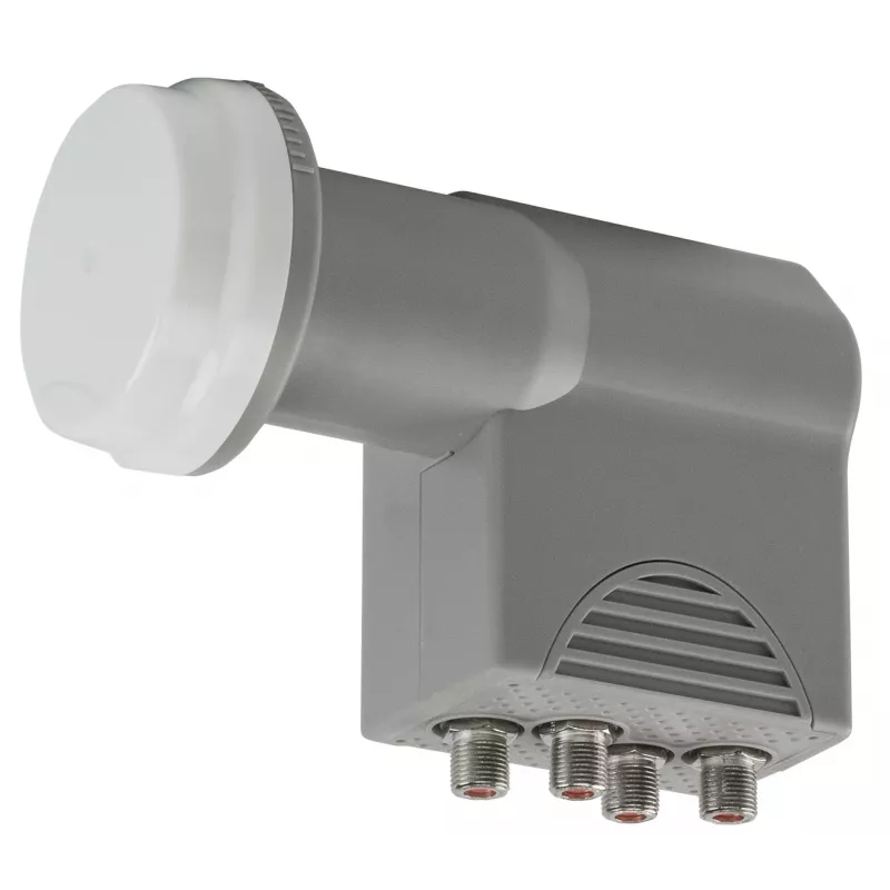AXING SCO411 LNB quad (SCO00411) - LNB universale a 4 uscite per ricezione satellitare