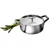 Electrolux E9KLSA11 pentola con coperchio, 3 L, rotonda, cromo